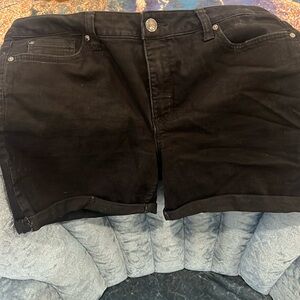 Size 14 Black Shorts